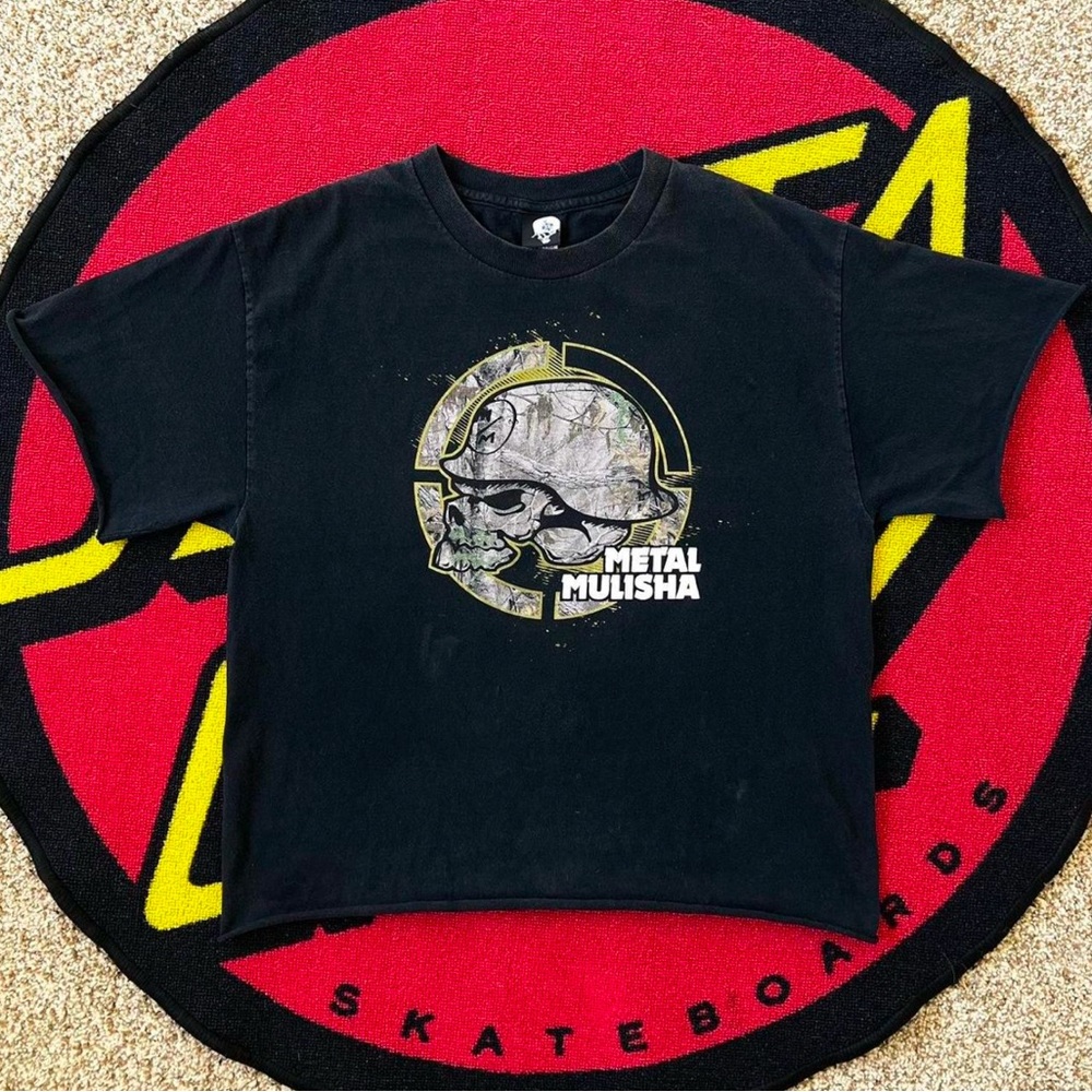 Vintage Camouflage Metal Mulisha Tee